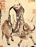 According to legends, Laozi leaves China on hi...