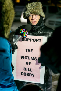 Bill Cosby Protest in Kitchener, Ontario