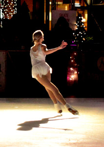 ice nymph : skater, union square, san francisco (2013)