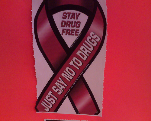 say no to drugs photo